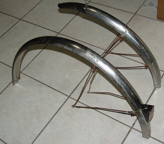 parafanghi per biciclette 26 d'epoca