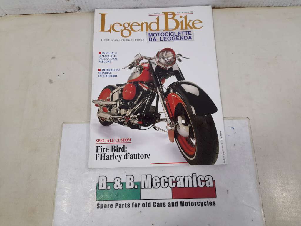 LEGEND BIKE LEGEND MOTORCYCLES FIRE BIRD: THE ARTIST'S HARLEY N.1 APRIL 1992
