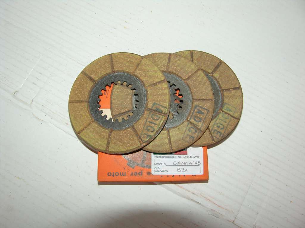 Adige DISCHI FRIZIONE 3PZ ADIGE GANNA 75 cc B31 