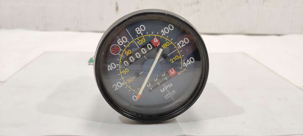 VEGLIA MOTO GUZZI BENELLI COMPTEUR VINTAGE 140 MPH (FH88)