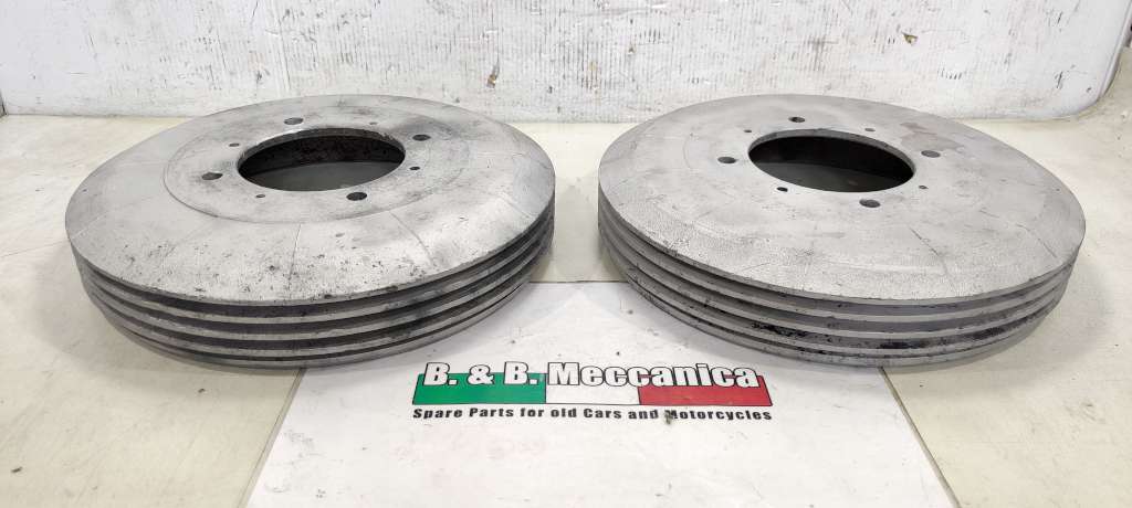 PAIR OF DRUM BRAKES FIAT 1100 A/B/E MUSONE (RT94)