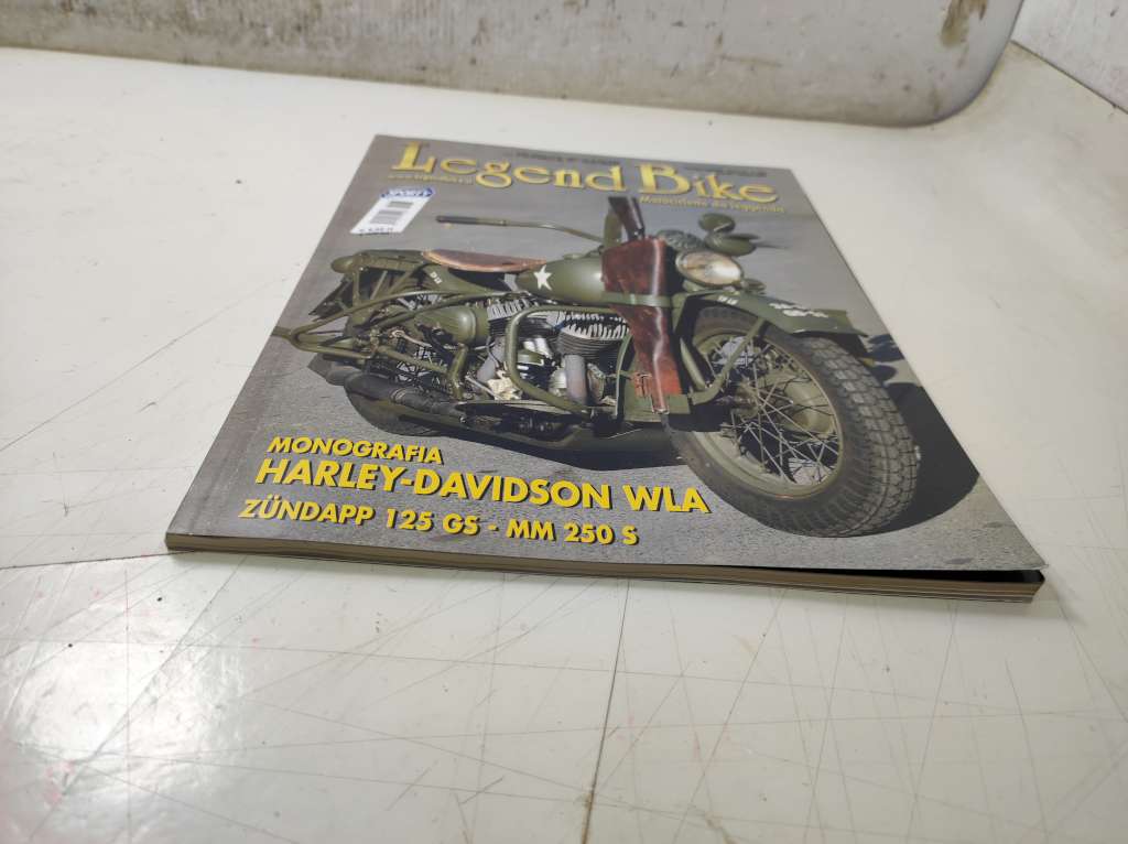 LEGEND BIKE N.181 10-2007 HARLEY DAVIDSON WLA ZUNDAPP 125 GS MM250 S 