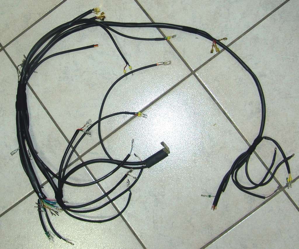 IMPIANTO ELETTRICO ELECTRICAL WIRING MOTO GUZZI MSG 01