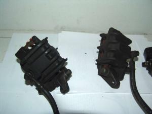 IMPIANTO FRENANTE ANTERIORE FRONT BREAKING SYSTEM NISSIN HONDA SUZUKI KAWASAKI COMPLETO