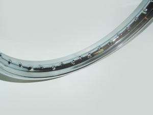 COPPIA CERCHI IN ACCIAIO STEEL RIM 1.60 X 18 28 FORI MV AGUSTA 125 TR