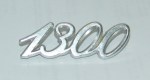 SIGLA STEMMA SCRITTA LOGO IDENTIFICATIVO ALFA ROMEO GIULIA 1300
