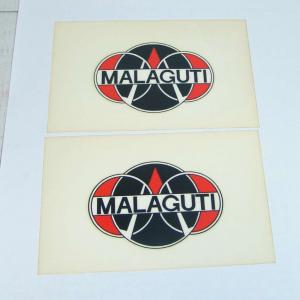 MALAGUTI ADHESIVE decalcomanie adesivi decals stickers SERBATOIO