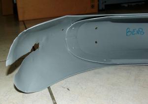 PARAFANGO POSTERIORE REAR FENDER BENELLI LEONCINO 125 BEN8