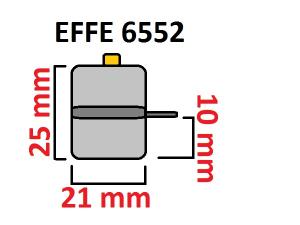 CONDENSATORE CAPACITOR EFFE 6552 PEUGEOT CICLOMOTORI VARI