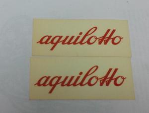 BIANCHI AQUILOTTO SPORT ADHESIVE decalcomanie adesivi decals stickers FIANCHETTI