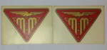 MM M M MOTO 175  ADHESIVE decalcomanie adesivi decals stickers SERBATOIO TANK