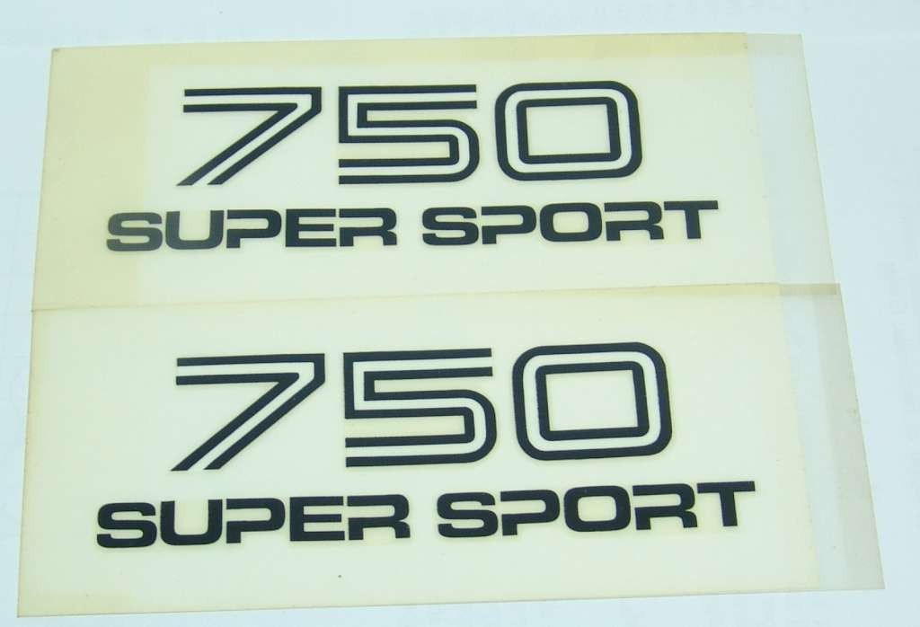 DUCATI 750 SUPER SPORT ADHESIVE decalcomanie adesivi decals stickers FIANCHETTI