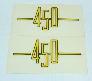 DUCATI 450 ADHESIVE decalcomanie adesivi decals stickers FIANCHETTI