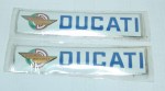 DUCATI ADHESIVE decalcomanie adesivi decals stickers