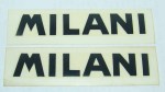 MILANI ADHESIVE decalcomanie adesivi decals stickers 110x22mm