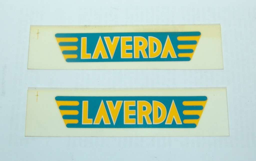 MOTO LAVERDA ADHESIVE decalcomanie adesivi decals stickers