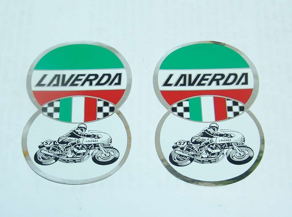 MOTO LAVERDA ADHESIVE decalcomanie adesivi decals stickers