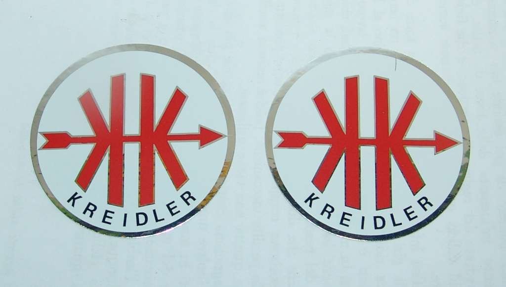 KREIDLER ADHESIVE decalcomanie adesivi decals stickers