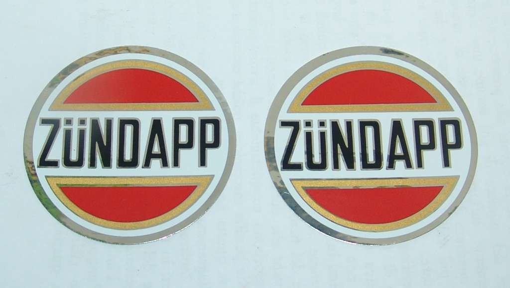 ZUNDAPP ADHESIVE decalcomanie adesivi decals stickers