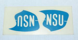 NSU ADHESIVE decalcomanie adesivi decals stickers