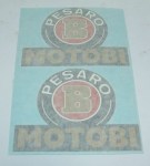 ADHESIVE adesivi stickers MOTOBI PESARO SERBATOIO