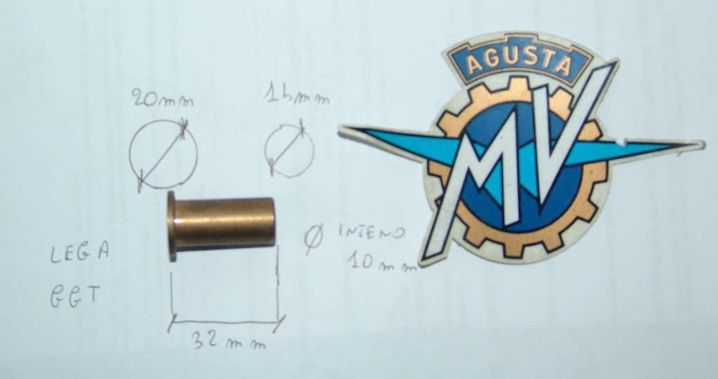 1 GUIDA VALVOLA MV AGUSTA