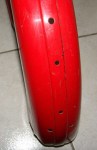 PARAFANGO POSTERIORE REAR FENDER MOTOM (A296)