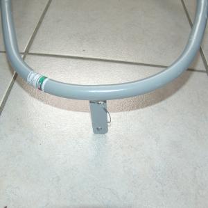 TELAIO SUPPORTO PEDANE PASSEGGERO SCOOTER AERMACCHI CIGNO (SF013)