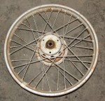 RUOTA POSTERIORE REAR WHEEL (F7)