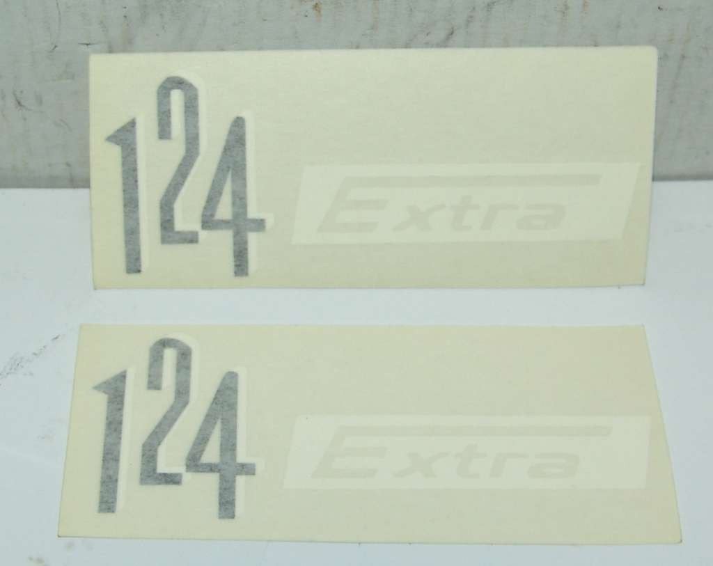 ADHESIVE ADESIVO FIANCHETTO GILERA 124 EXTRA 105 mm x 40 mm