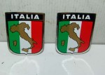ADHESIVE ADESIVO STEMMA ITALIANO BANDIERA ITALIANA  55 mm x 73 mm