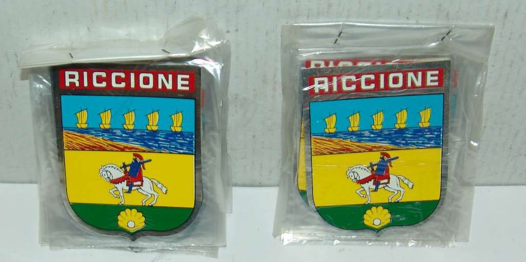 ADHESIVE ADESIVO STEMMA RICCIONE 55 mm x 73 mm