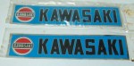 ADHESIVE ADESIVO SCRITTA STEMMA KAWASAKI