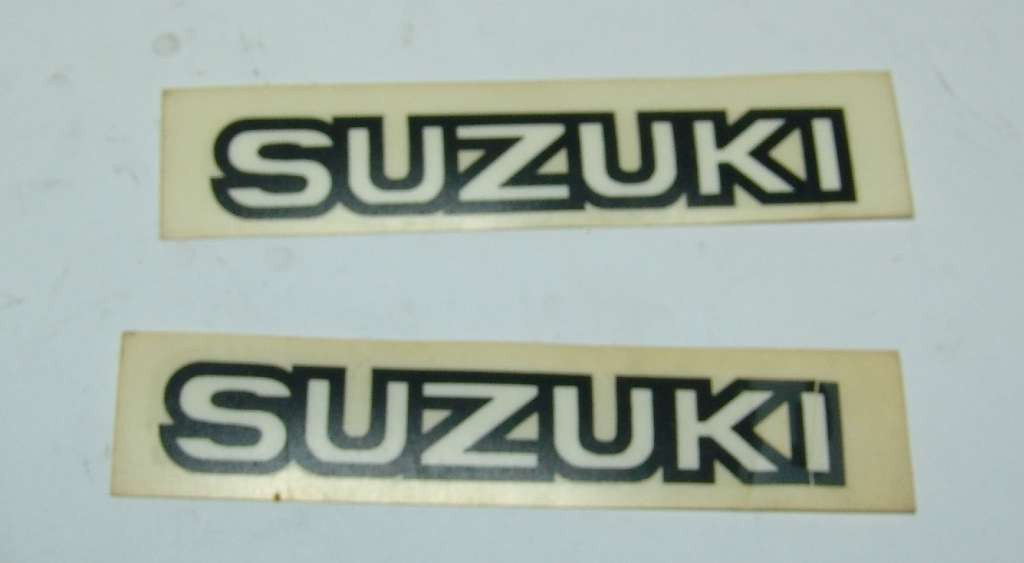 SCRITTA SUZUKI decalcomanie adesivi decals  serbatoio