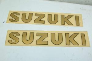 SCRITTA SUZUKI decalcomanie adesivi decals  serbatoio