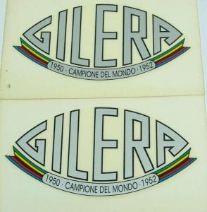 GILERA 1950 CAMPIONE DEL MONDO 1952 ADHESIVE decalcomanie adesivi decals stickers