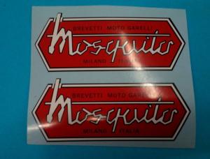 MOSQUITO ADHESIVE decalcomanie adesivi decals stickers