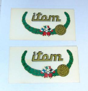 ITOM ADHESIVE DECALCOMANIE ADESIVI DECALS STICKERS SERBATOIO