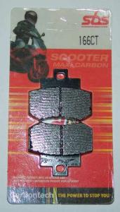 PASTICCHE FRENO POSTERIPORI BRAKE PADS REAR  GILERA VX PIAGGIO VESPA GT GTX (PF2)