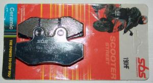 PASTICCHE FRENOANTERIORI BRAKE PADS FRONT MBK 125 FLAME YAMAHA 125 CYGNUS X (PF3)