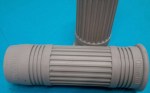 MANOPOLE MANUBRIO HANDLEBAR GRIPS GRIGIE BIANCHI SCUDO DEL SUD 125