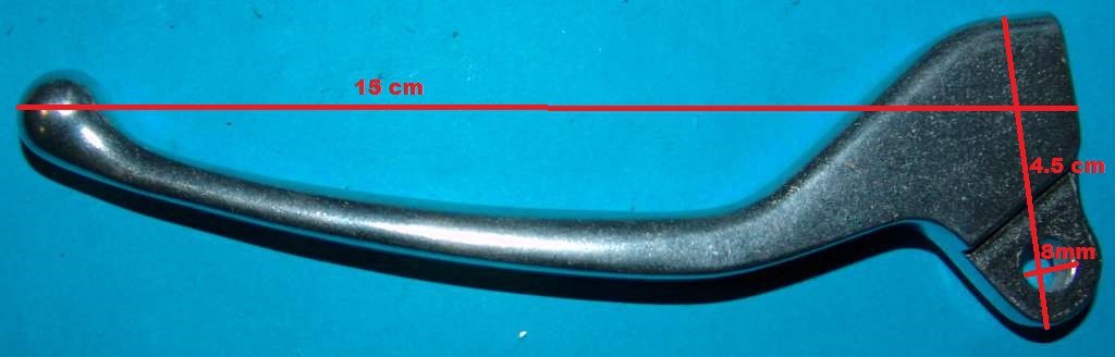 LEVA FRIZIONE SINISTRA SX UNIVERSALE PICCOLE CILINDRATE YAMAHA KAWASAKI SUZUKI DUCATI HONDA MOTO GUZZI ECC. (LF78)