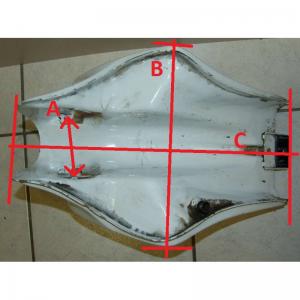 SERBATOIO BENZINA TANK FUEL FANTIC MOTOR RAIDER 125 2 TEMPI (LBL33)