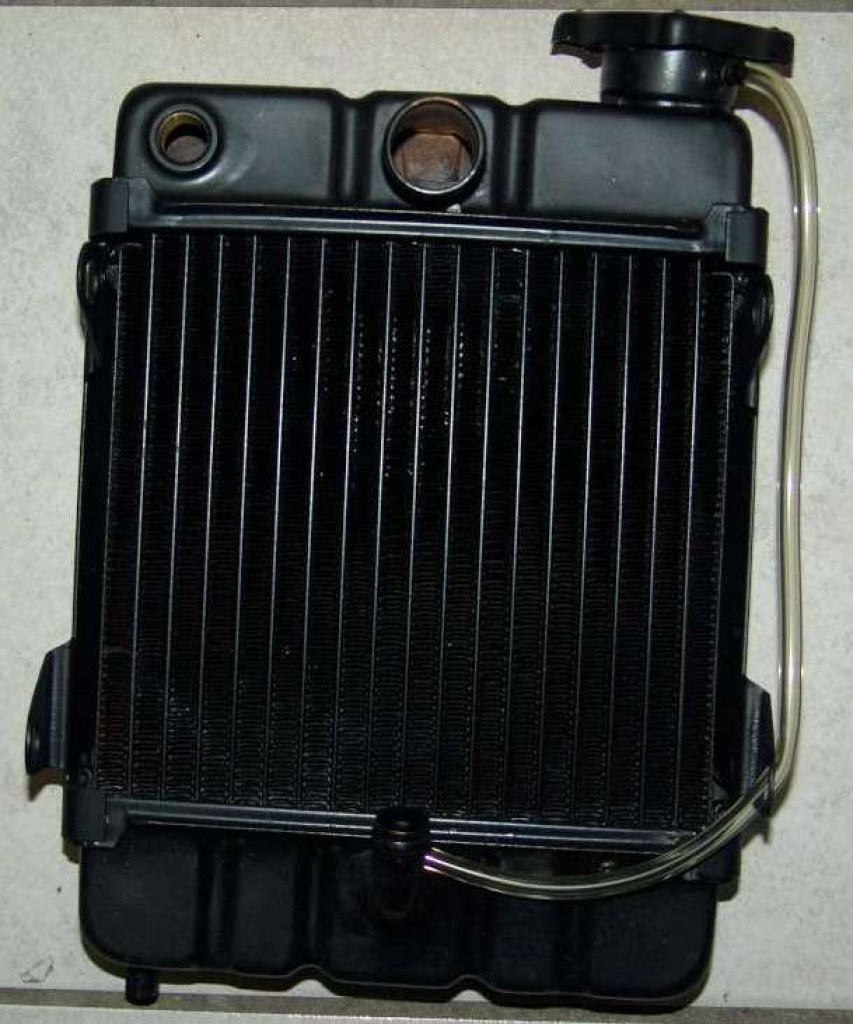 RADIATORE RADIATOR PER MALANCA 125 OB ONE IN RAME