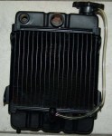 RADIATORE RADIATOR PER MALANCA 125 OB ONE IN RAME