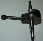 ALBERO MOTORE MOTOR SHAFT MOTORE MINARELLI M35 GARELLI AGRATI 48 (BB36)