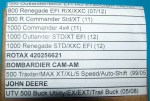 FILTRO OLIO OIL FILTER PERAPRILIA ETV RST RSV SL BOMBARDIER CAM-AM JOHN DEERE UTV (FO31))
