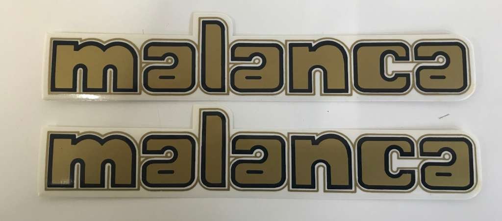 MALANCA GTS 5 ORO ADHESIVE decalcomanie adesivi decals stickers SERBATOIO
