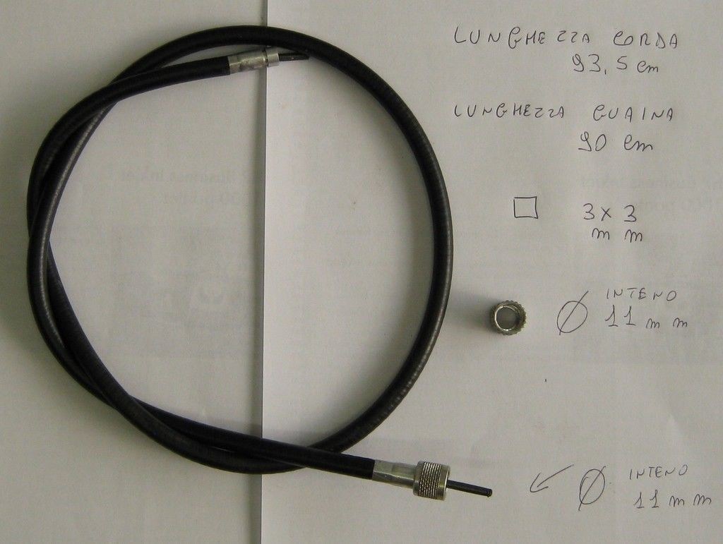 CAVO RINVIO CONTAGIRI CONTACHILOMETRI DUCATI 90 cm
