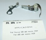 CONTATTI PUNTINE CONTACTS PINS AUTO BIANCHI BIANCHINA PANORAMICA FO254